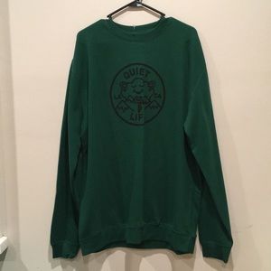 Quiet Life - Men’s Forrest Green Crewneck Sweater